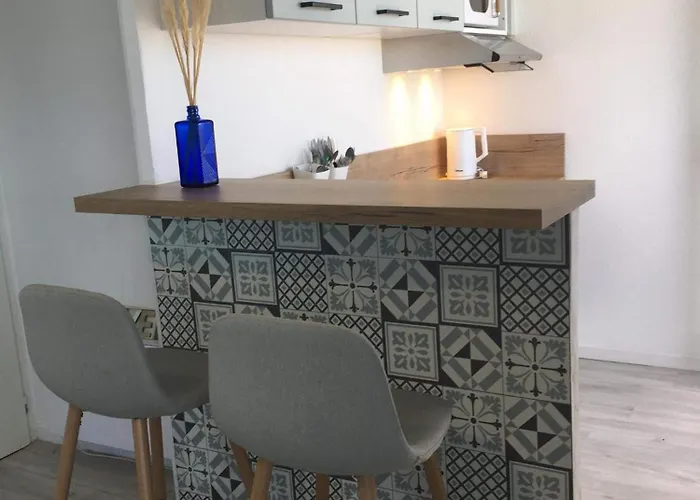 61, Vue Mer, Wifi, Parking Prive 아파트 생 힐레르 드 리에